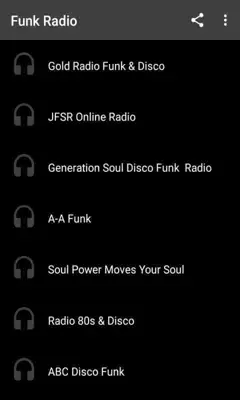 Funk Radio android App screenshot 1